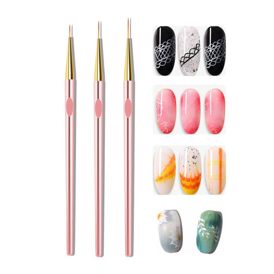 3 In 1 Electric Plating Rod Manicure Pencil(Rose Gold) by bashfashion