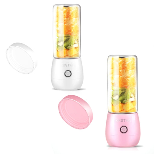 Household Fruit Juicer Portable Multi-Function Juice Cup(Goddess Pink) by bashfashion