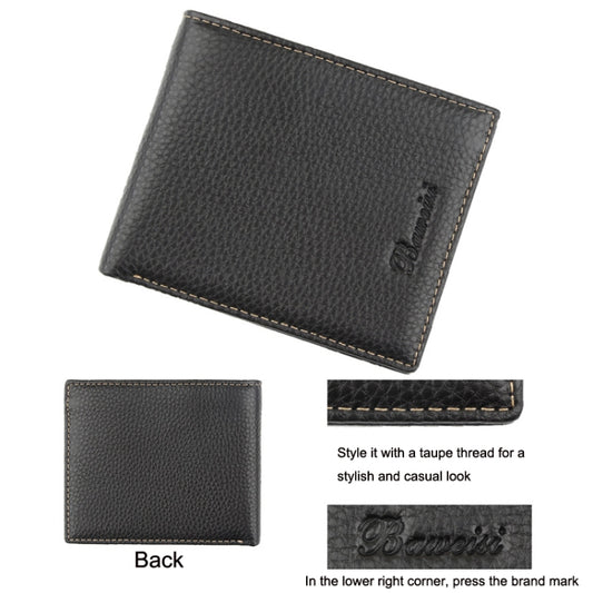 Baweisi A-6556-1 Men Casual Short RFID Wallet Multifunctional Card Holder by Baweisi