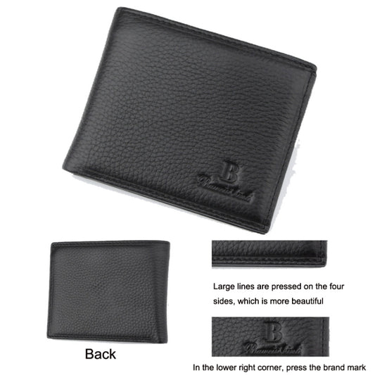 Baweisi A-6502-1 Men Casual Short RFID Wallet Multifunctional Card Holder by Baweisi