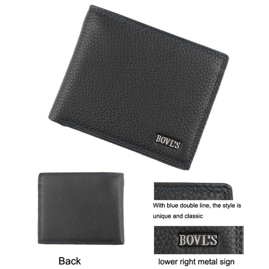 Baweisi A-65102-1 Men Casual Short RFID Wallet Multifunctional Card Holder by Baweisi