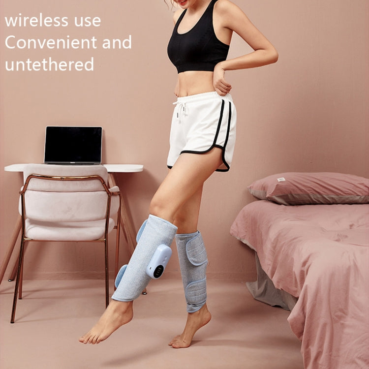 Home Constant Temperature Wireless Leg Massage, Style: Pink Double Hot Compress+Air Pressure+Vibration by bashfashion