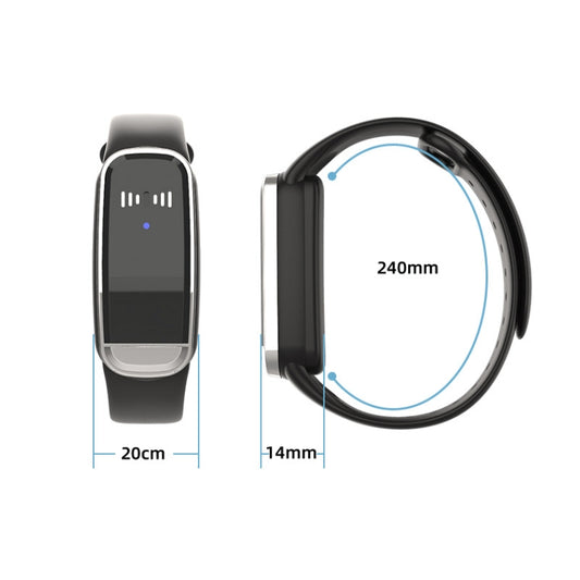 M70 Ultrasonic Mosquito Repellent Bracelet Outdoor Mosquito Repellent(Black) by bashfashion