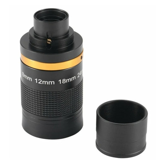 Astronomical Telescope 8-24mm All-metal Continuous Zoom Eyepiece by bashfashion