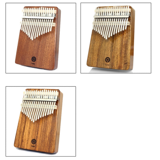 PURM Kalimba Thumbs Piano Beginner Piano Portable Musical Instrument, Color: 21 Tone Mahogany by bashfashion