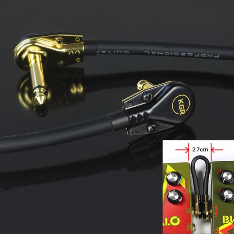 KGR Guitar Line Effector Noise Reduction Shielding Cable, Specification: 25cm by bashfashion