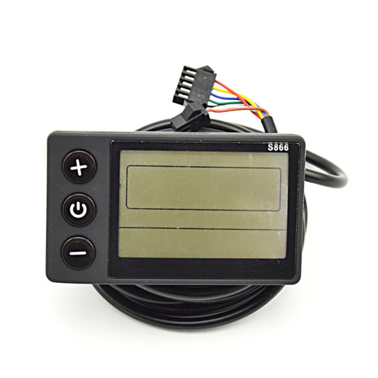 S866 Electric Bicycle Mountain Bike LCD Meter, Specification: A Type by bashfashion