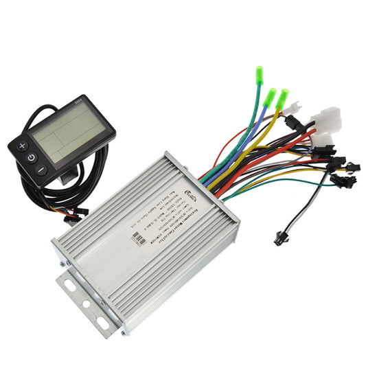 S866 36V-60V 450W-500W 9-tube Brushless Smart Electric Vehicle Controller LCD SpeedMeter Kit by bashfashion