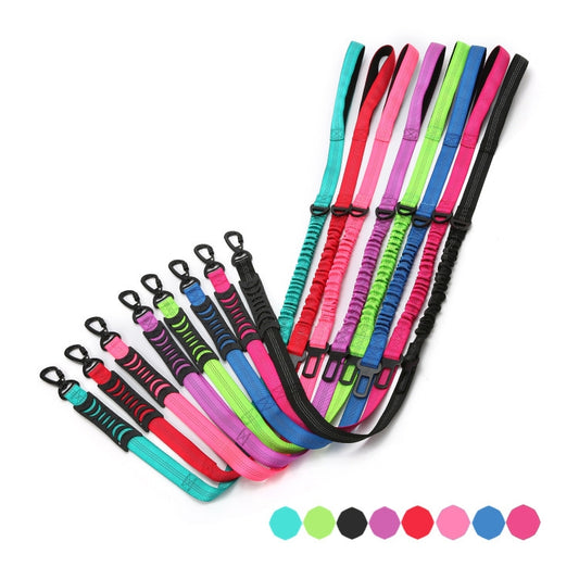 Elastic Reflective Car Dual-purpose Dog Leash(Grass Green) by bashfashion