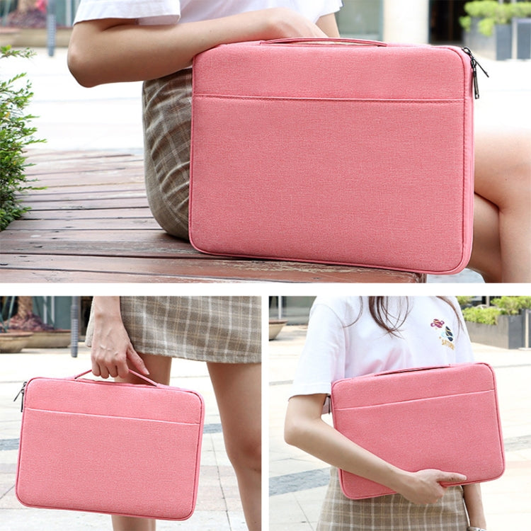 ND02 Waterproof Portable Laptop Case, Size: 15.6 inches(Beauty Pink) by bashfashion