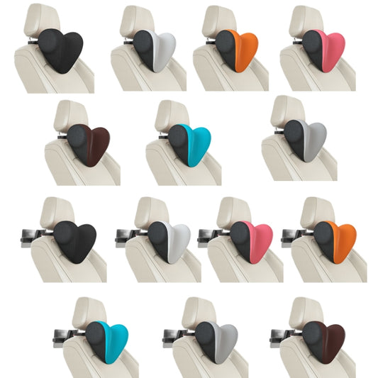 A09 Car Seat Headrest Memory Foam Comfortable Neck Pillow, Style: Without Stand (Blue) by bashfashion