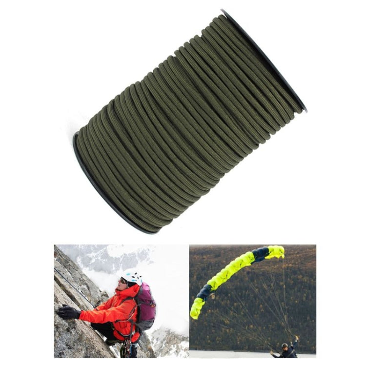 100m 9 Core 550 Umbrella Rope Outdoor Camp Rescue Bundle Tent Rope Mountain Rope(Orange) by bashfashion