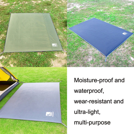 Outdoor Tent Mats Thickened Oxford Cloth Waterproof Picnic Mat, Size: 210x210cm(Grey) by bashfashion