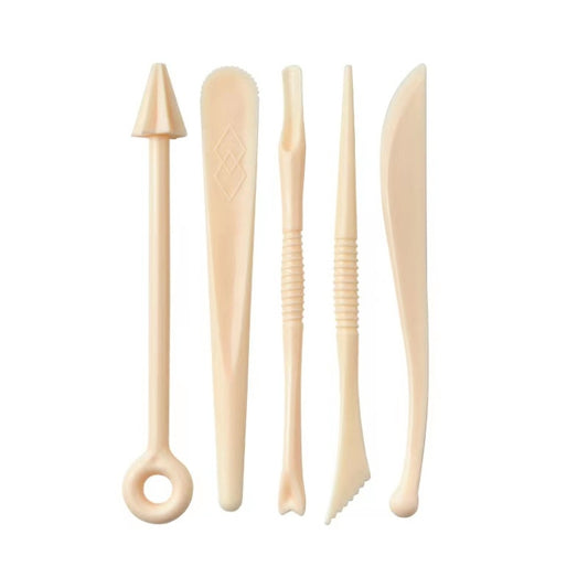 8 In 1 Pottery Tool Set Acrylic Stick Soft Pottery Clay Carving Knife by bashfashion