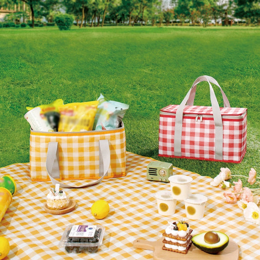 JY2209 Camping Moistureproof Portable Picnic Basket Set, Spec: Leaves+150x200cm by bashfashion