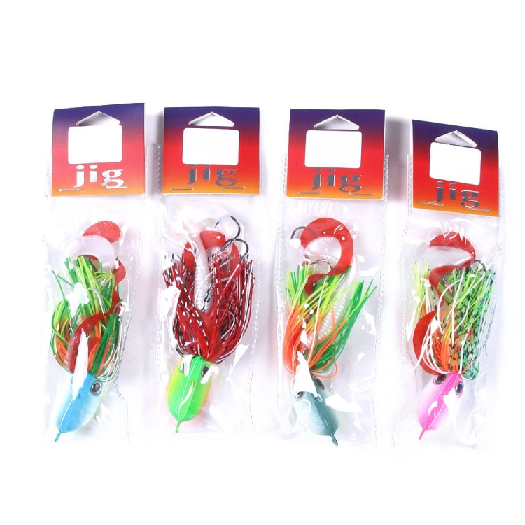 HENGJIA JIG Fish Head Beard Lead Hook, Specification: 80G(No. 4) by HENGJIA