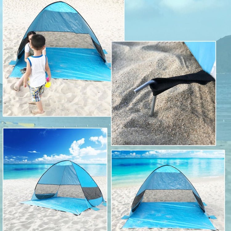 Automatic Instant Pop Up Tent Potable Beach Tent,Size:, Color: Lake Green by bashfashion