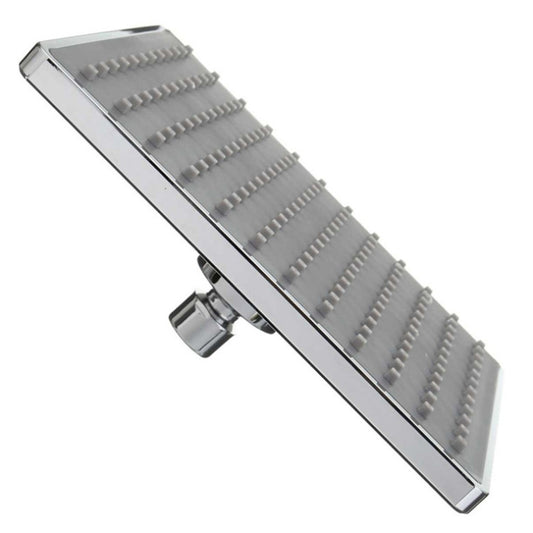 Bathroom 8 inch Square Electroplating Top Shower Head by bashfashion