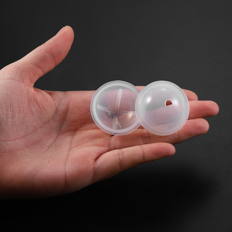 4 PCS 60mm Crystal Epoxy Ball Silicone Mould DIY Handmade Jewelry Sphere Making Mould by bashfashion