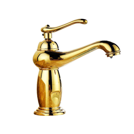 Hot And Cold Mixed Water Basin Imitation Water Faucet, Style: Short Model by bashfashion