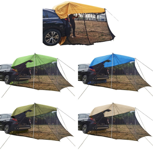 Rear Mosquito Repellent Sun Protection Tent RV Canopy Awning(Green) by bashfashion
