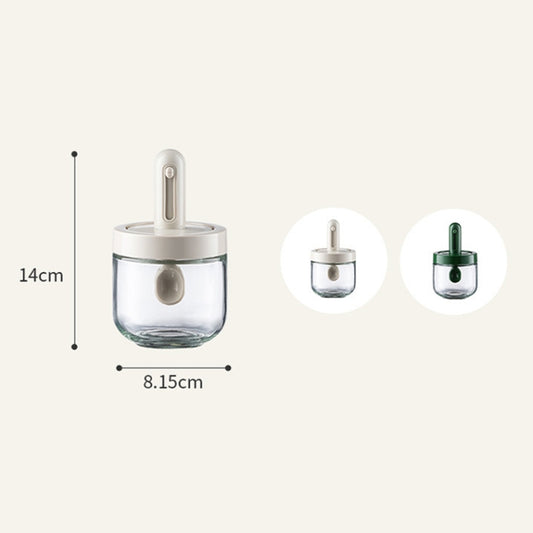 AAB020 Telescoping Spoon Seasoning Bottle(White) by bashfashion