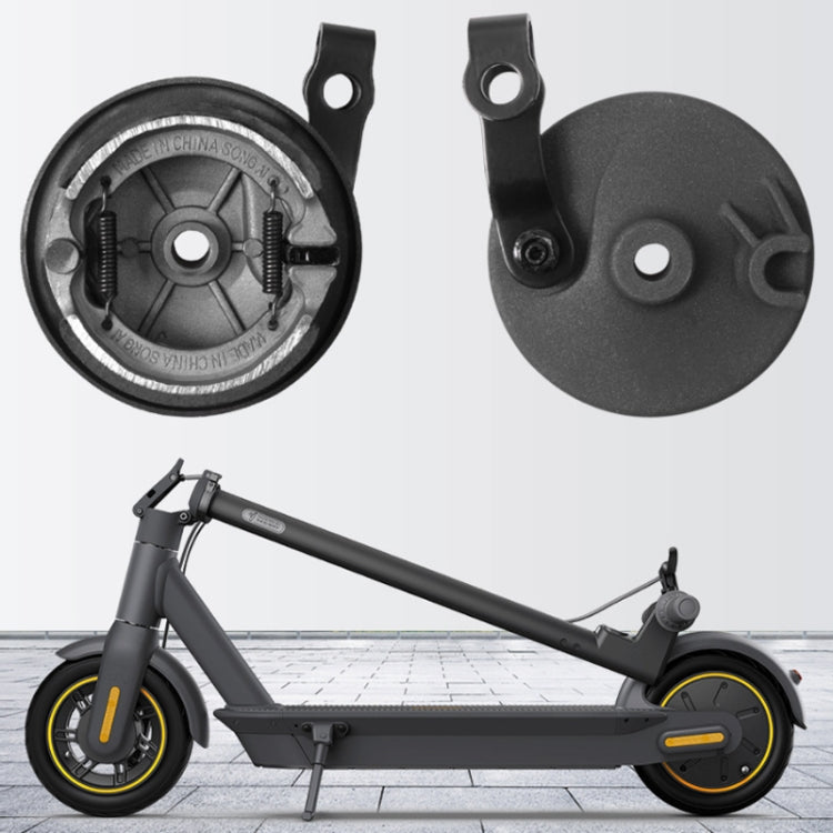 Electric Scooter Front Wheel Brake Stack Device For Ninebot MAX G30(Black) by bashfashion