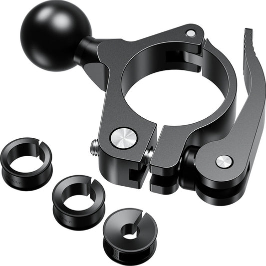 Motorcycle Bicycle Mobile Phone Bracket Fixed Base(17mm Ball Head) by bashfashion