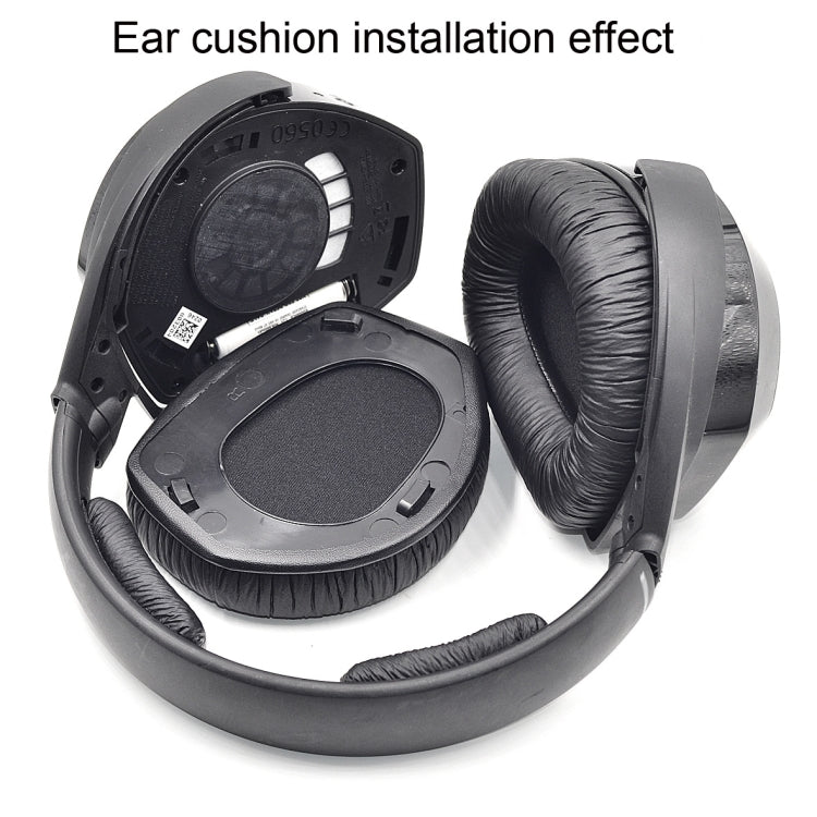 2 PCS Earpad for Sennheiser HDR RS165 RS175 RS185 RS195,Style: Velvet Cloth Earmuff by bashfashion