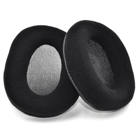 1 Pair Memory Foam Earpads for Logitech Logitech G Pro/G Pro X(Black Velvet Cloth) by bashfashion