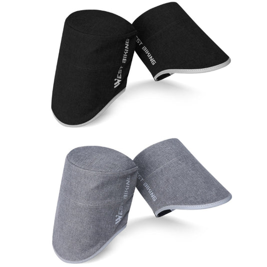 WEST BIKING Electric Vehicle Sunshade Waterproof Windproof Handle Cover(Black) by WEST BIKING