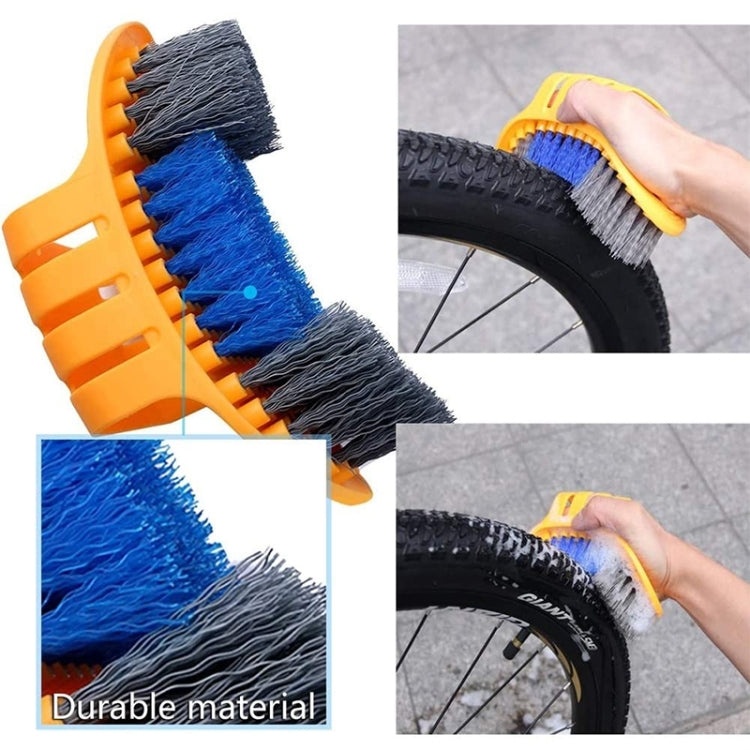 Bike Chain Washer Cleaner Kit Maintenance Tool,Specification: 8 In 1 by bashfashion