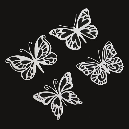 Four Butterfly Metal Embossing Cutting Die DIY Carbon Steel Die by bashfashion