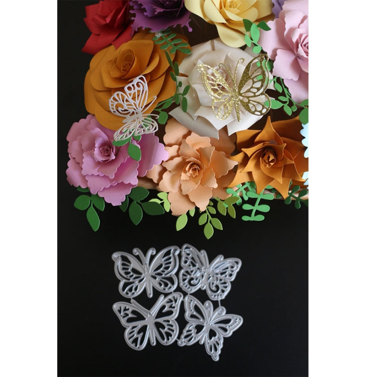 Four Butterfly Metal Embossing Cutting Die DIY Carbon Steel Die by bashfashion