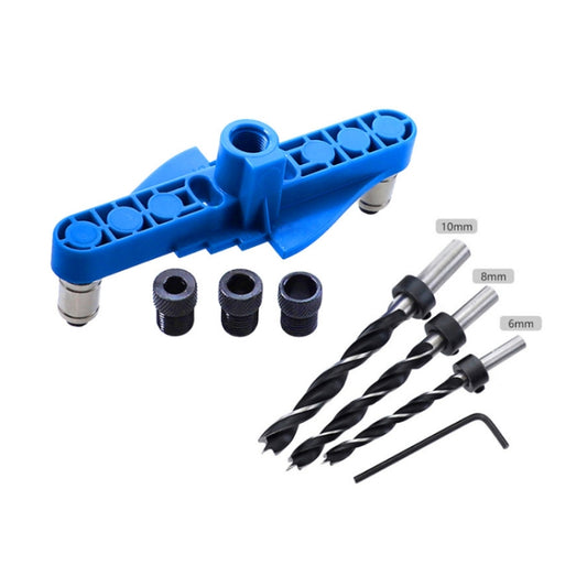 DIY Woodworking Hole Locator Self-Centering Marker, Model: Blue Drill Bit by bashfashion