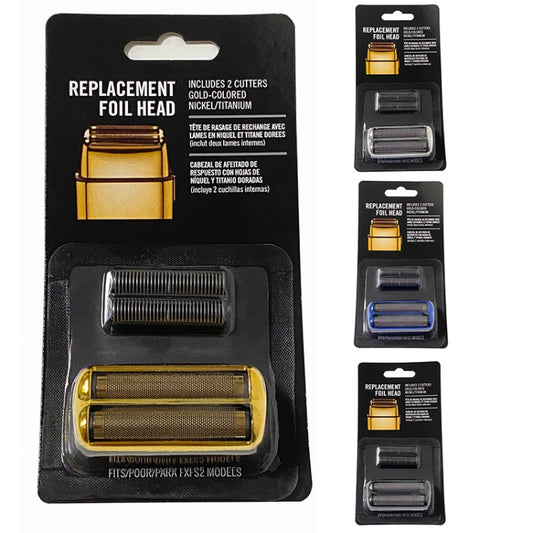 Electric Razor Trimmer Head Cover For Babylis,Style: Black Cover+Golden Knife Net by bashfashion