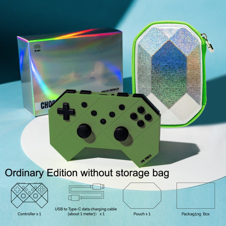 PB TAILS For Switch Bluetooth Wireless Gamepad, Style: Ordinary Edition (Yellow Green) by bashfashion