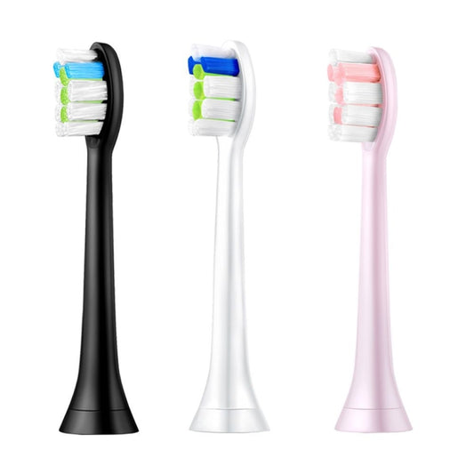 Toothbrush Head For Philips HX3/HX6/HX9 Series(Double Effect Black) by bashfashion