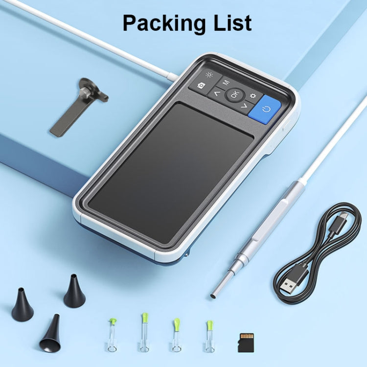 TESLONG MS450 4.5 inch HD Smart Screen Otoscope with 32GB Memory Card by bashfashion