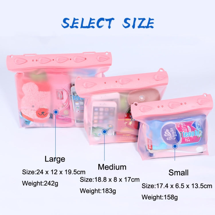 Tteoobl One-Shoulder Crossbody Drifting Diving Bag Waterproof Sundries Storage Bag, Size: Small (Pink) by Tteoobl