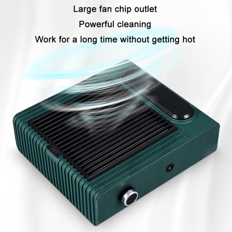 80W Adjustable Speed High Power Nail Vacuum Cleaner, Specification: EU Plug (Pink) by bashfashion