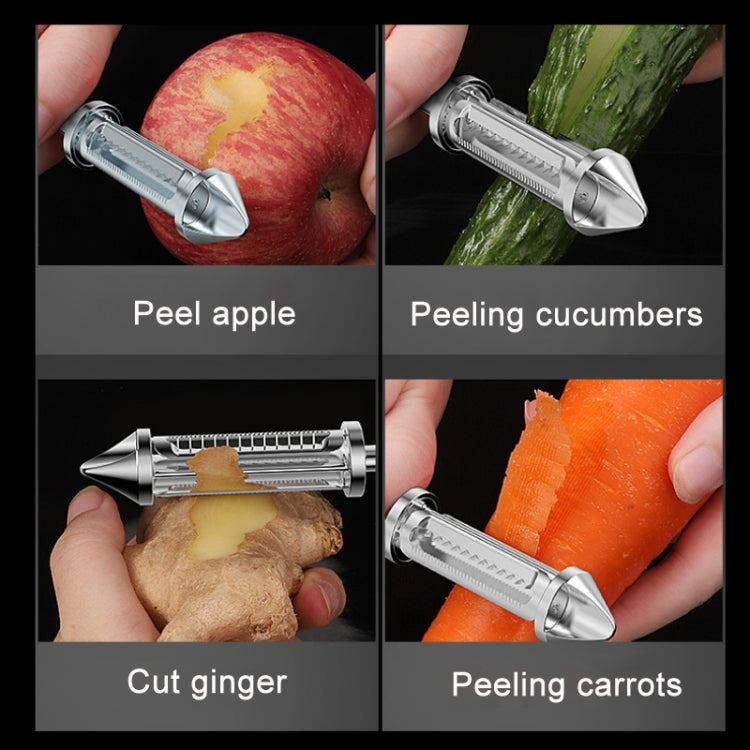 3 in 1 Multifunctional Stainless Steel Fruit Peeling Knife by bashfashion