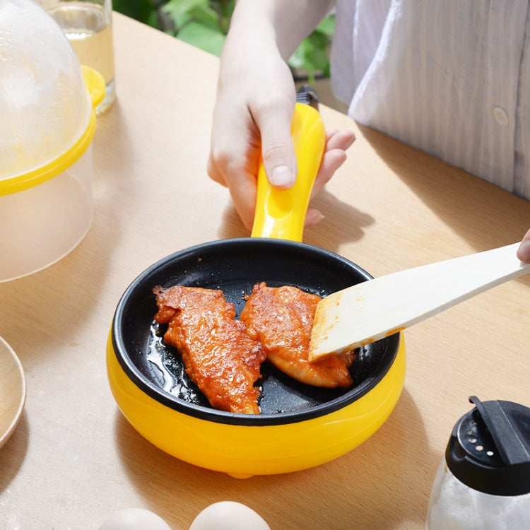 350W Electric Egg Omelette Cooker Frying Pan Steamer Cooker,EU Plug,Style: Double Layer Set Yellow by bashfashion