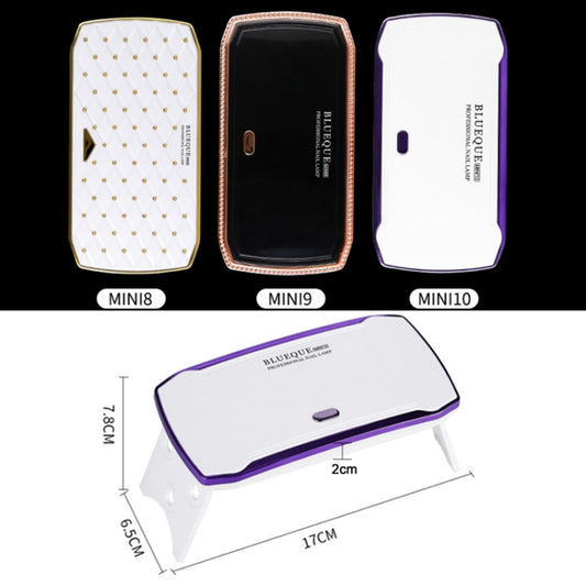 BLUEQUE USB Powered Nail Manicure Handheld UV Phototherapy Machine(Mini-10) by bashfashion