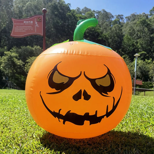 Halloween Bar Haunted House Shopping Mall Inflatable Decoration, Size: 16 Inch Glowing Pumpkin by bashfashion