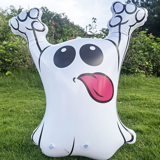 Halloween Bar Haunted House Shopping Mall Inflatable Decoration, Size: 72CM glowing Ghost by bashfashion