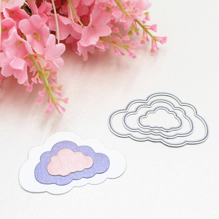 Three Clouds Metal Embossing Cutting Die Paper Quilling Die by bashfashion