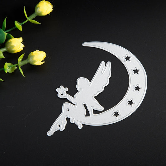 Moon Girl Metal Embossing Cutting Die by bashfashion