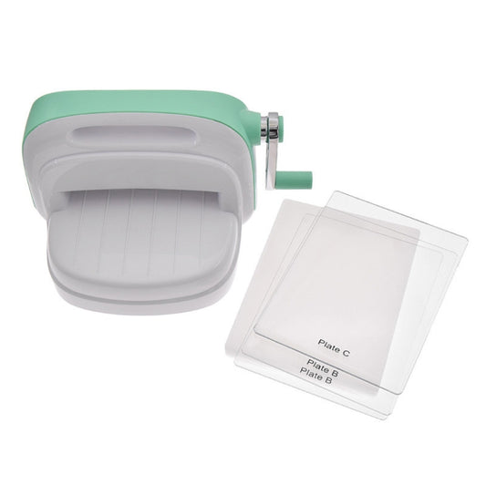 Fabric Leather Press Moulding Machine Hand Embossing Cutting Machine by bashfashion