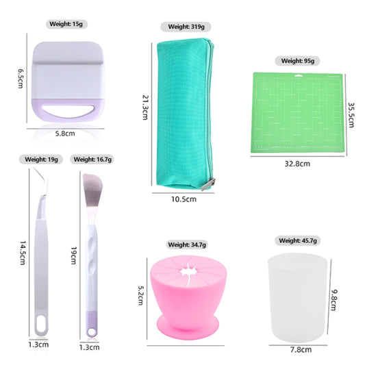 5 In 1 Vinyl Weeding Tool Set DIY Silhouette Embossed Engraving Tool by bashfashion